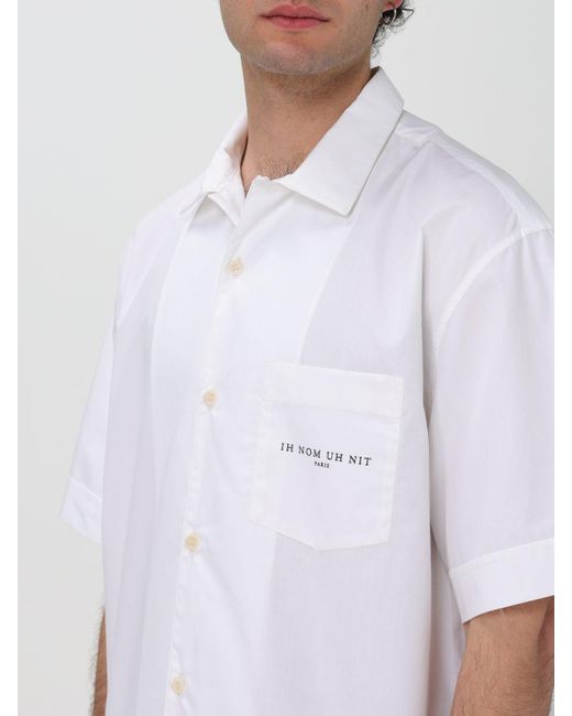 Camisa Ih Nom Uh Nit de hombre de color White