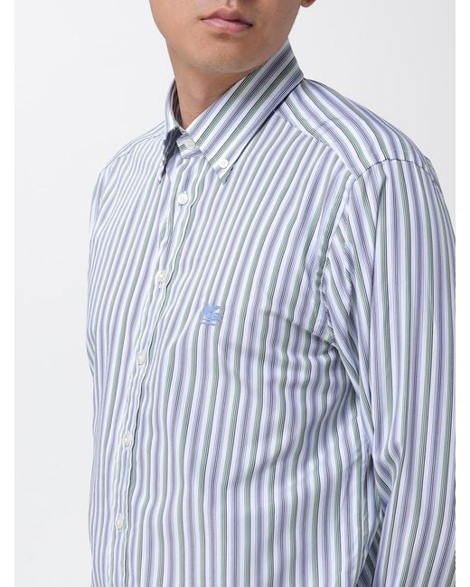 Etro Blue Shirt for men