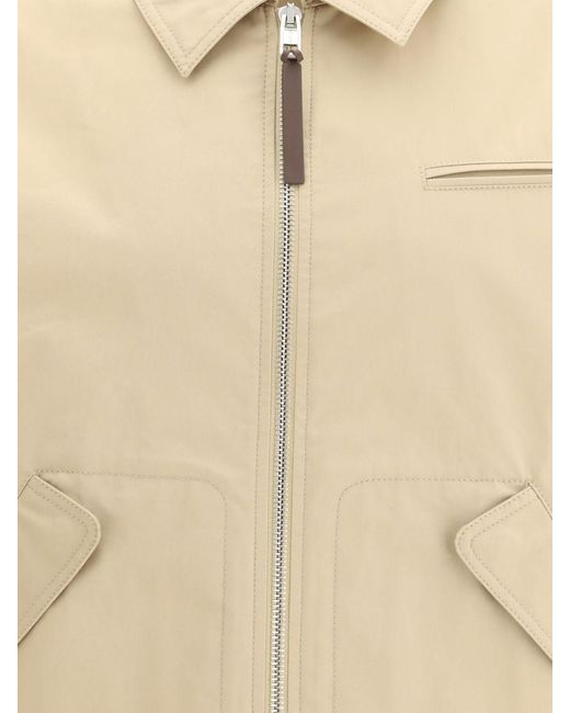 Moschino Couture Natural Cotton Overshirt for men