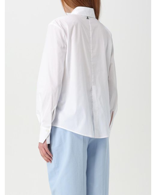 Patrizia Pepe White Hemdbluse Damen