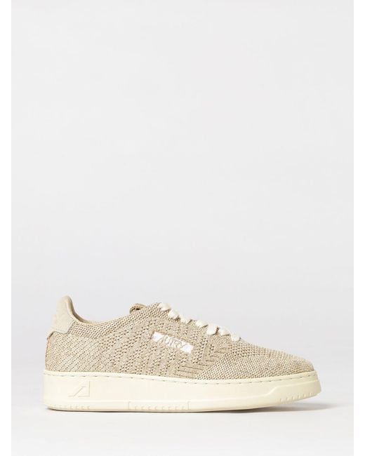 Autry Natural Medalist Easeknit Crochet Knit Sneakers