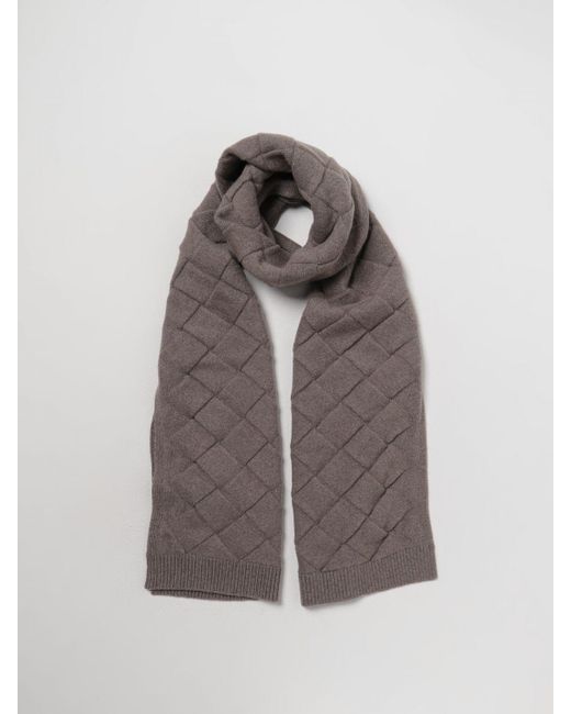 Bottega Veneta Gray Winter Scarves for men