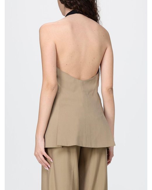 Max Mara Natural Waistcoat Camel