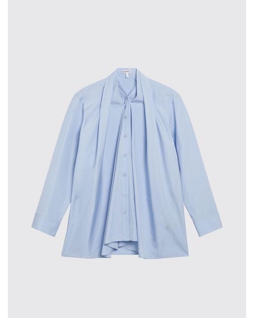 Camisa Mujer Loewe de color Blue