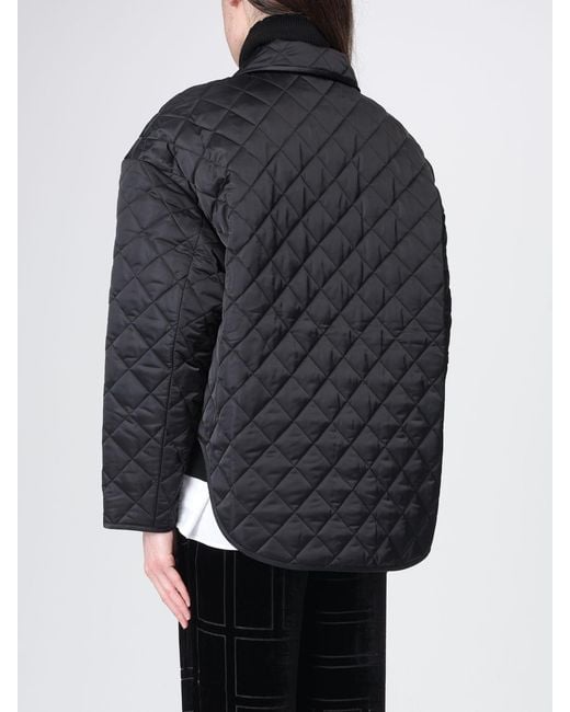 Totême Gray Quilted Jacket
