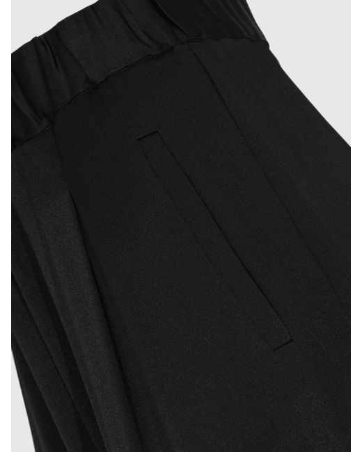 Semicouture Black Jhonny Viscose Jogging Pants