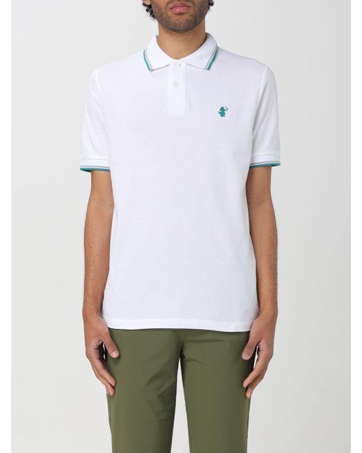 Save The Duck White Polo Shirt for men