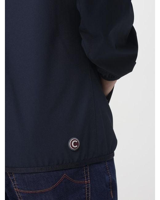 Colmar Blue Softshell Hooded Jacket for men