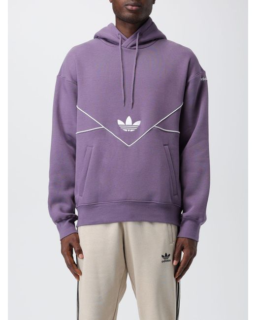 Adidas Originals Purple Sweatshirt for men