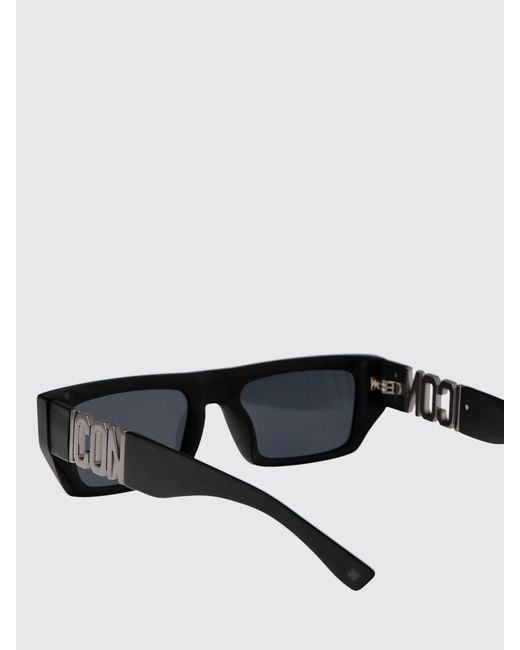 DSquared² Black Acetate Sunglasses for men