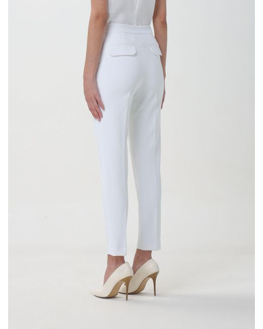 Pantalón Elisabetta Franchi de color White