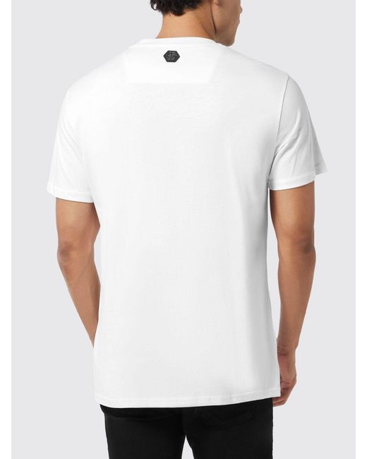Philipp Plein White T-Shirt for men