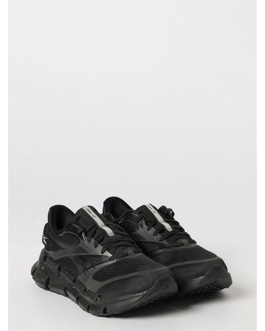 Reebok Black Floatzig 2 Mesh And Rubber Sneakers for men