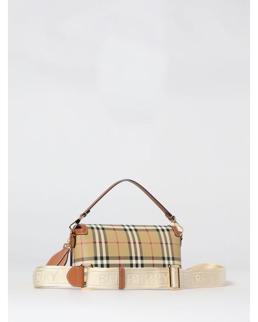 Burberry Metallic Note Top Handle Bag