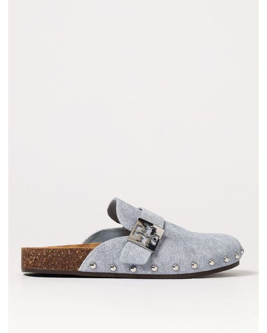 Tory Burch White Keilabsatz Schuhe Damen