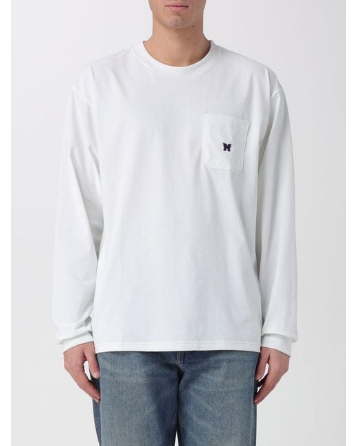 Needles Gray T-Shirt for men