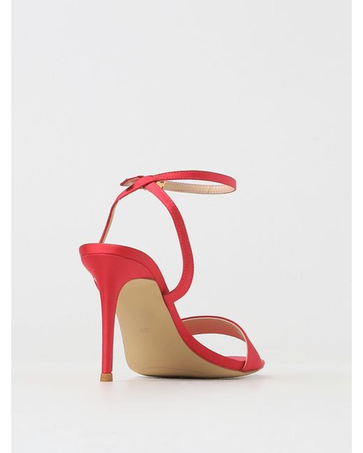 Twin Set Red Heeled Sandals