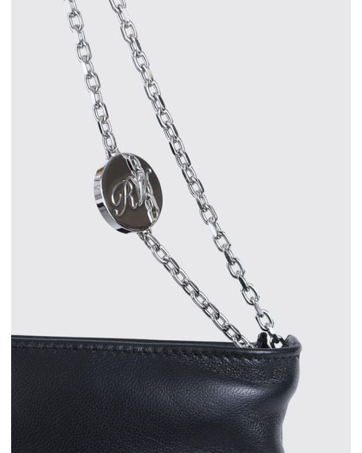 Roger Vivier White Pilgrim Jewel Buckle Mini Nappa Leather Bucket Bag