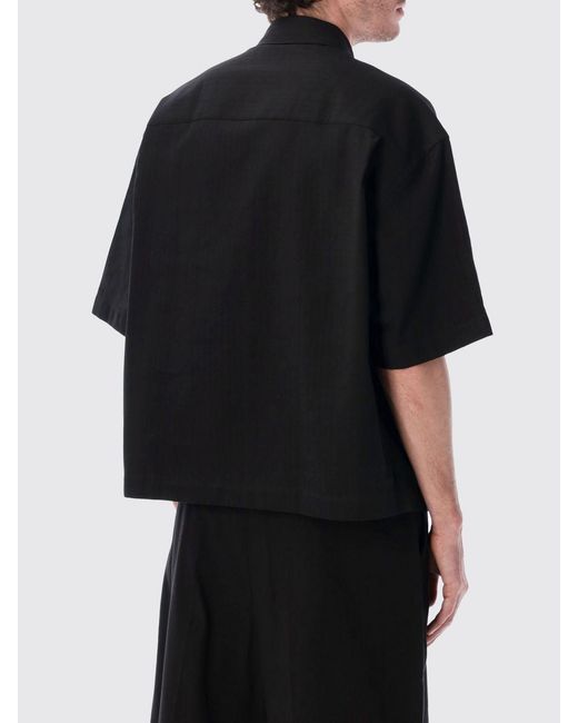 Studio Nicholson Black Cotton Shirt for men