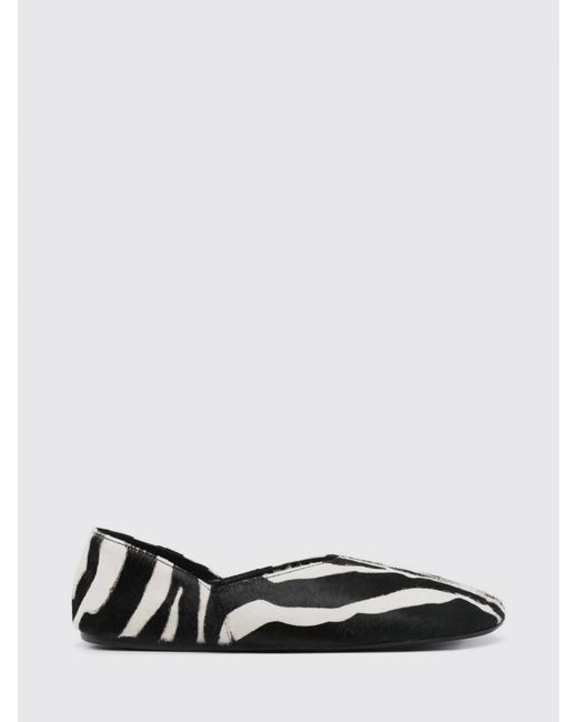 Khaite White Ballet Flat