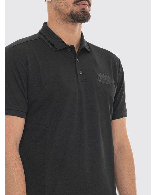 Polo Hombre EA7 de hombre de color Black