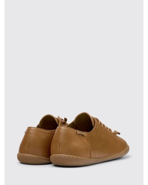 Camper Brown Peu Leather Sneakers for men