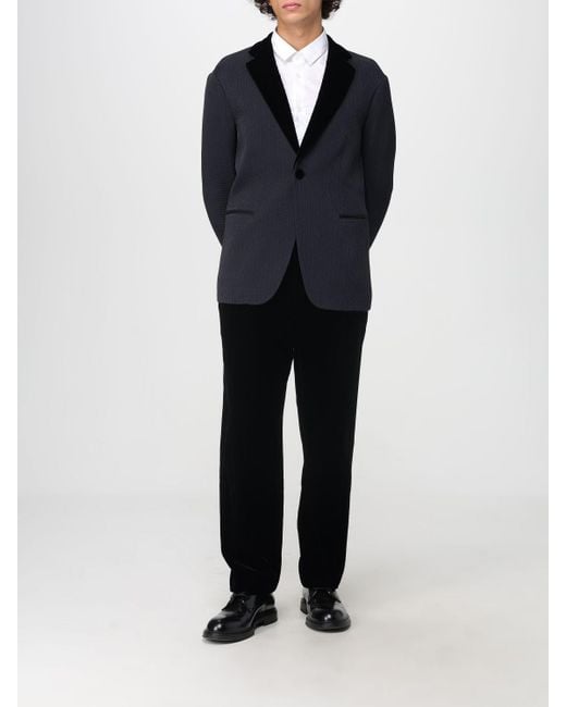 Americana Hombre Giorgio Armani de hombre de color Blue