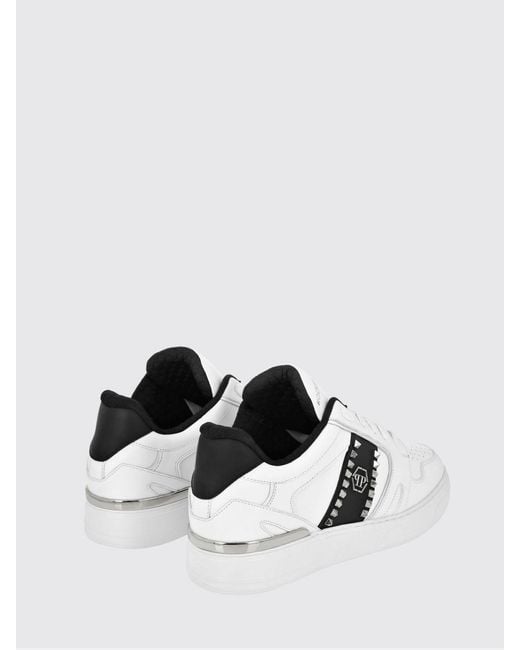 Philipp Plein White Trainers for men