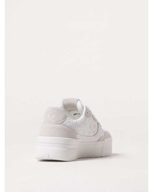 Just Cavalli Natural Sneakers