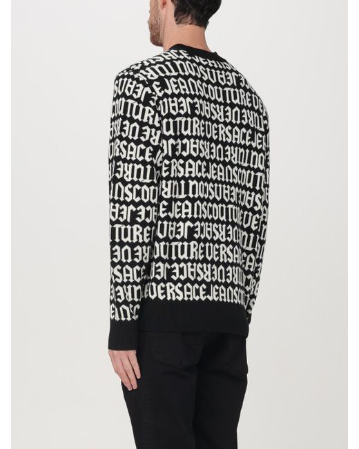 Jersey Hombre Versace Jeans Couture de hombre de color Black
