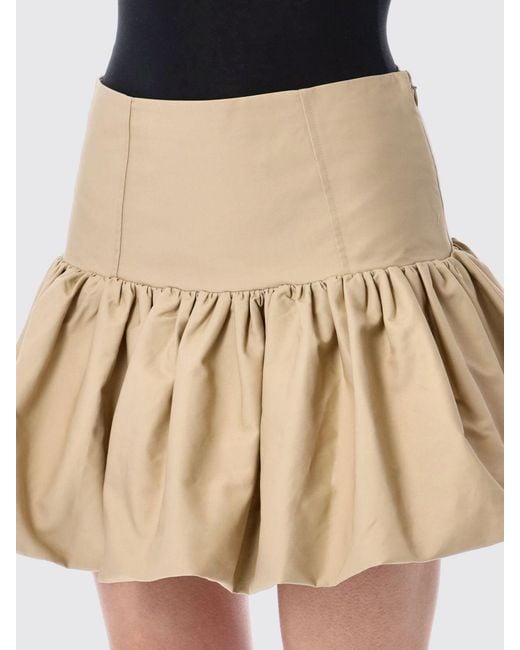 Ganni Natural Skirt