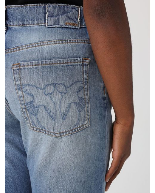Pinko Blue Wanda Medium Wave Denim Jeans