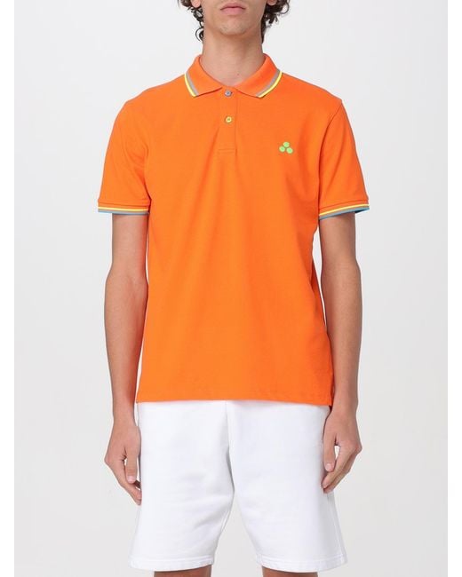 Polo Hombre Peuterey de hombre de color Orange