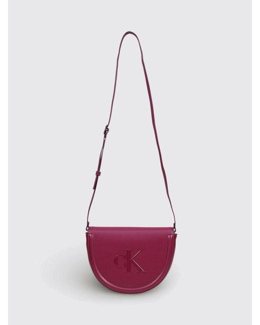 Borsa Ck di Calvin Klein in Pink