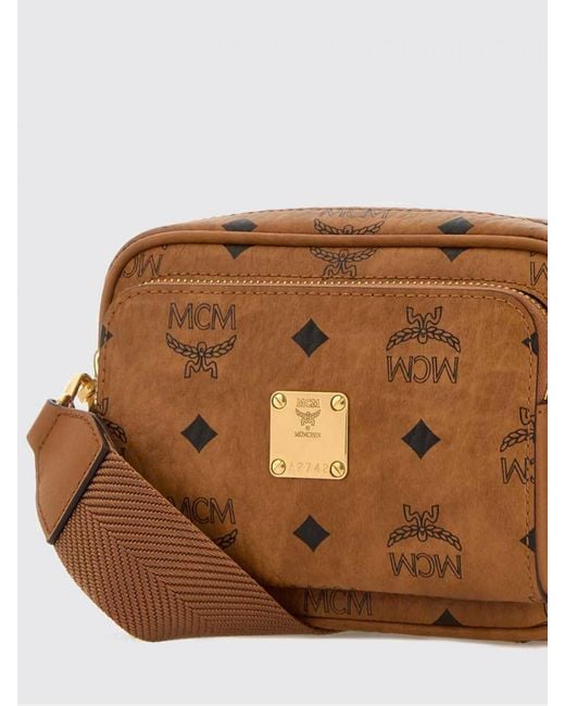 MCM Brown Aren Bag