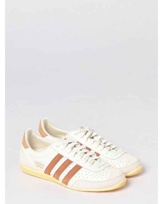Adidas Originals Pink Japan Leather Sneakers