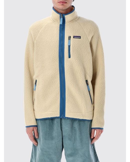 Patagonia Natural Logo Fleece Jacket for men