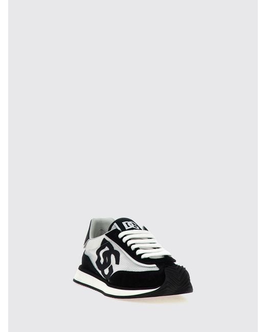 Dolce & Gabbana White Dolce &Amp Gabbana Dg Cushion Low Top Sneakers for men