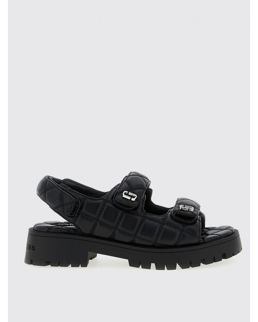 Marc Jacobs Black Flat Sandals