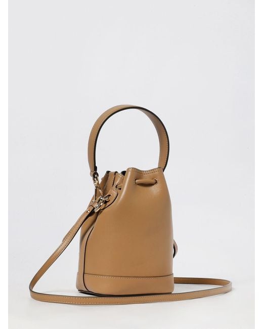 Fendi Natural Schultertasche Damen