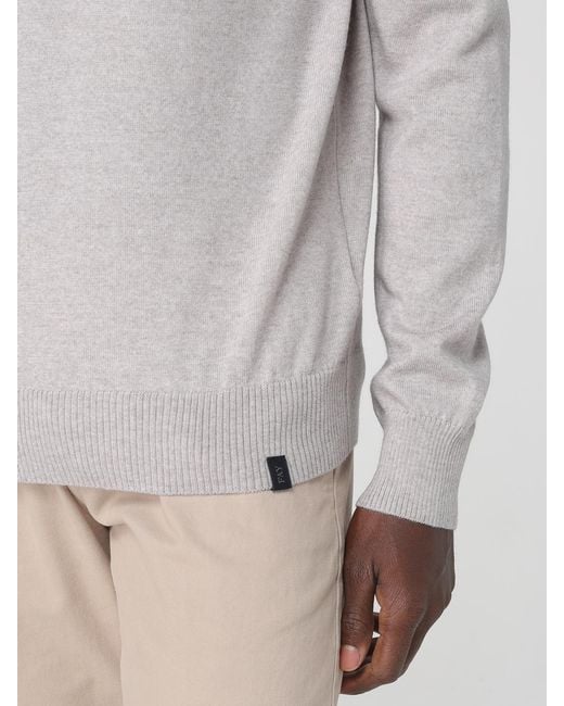 Fay White Jumper for men
