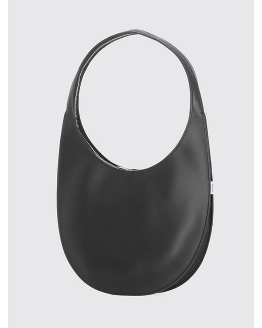 Coperni Gray Swipe Leather Bag