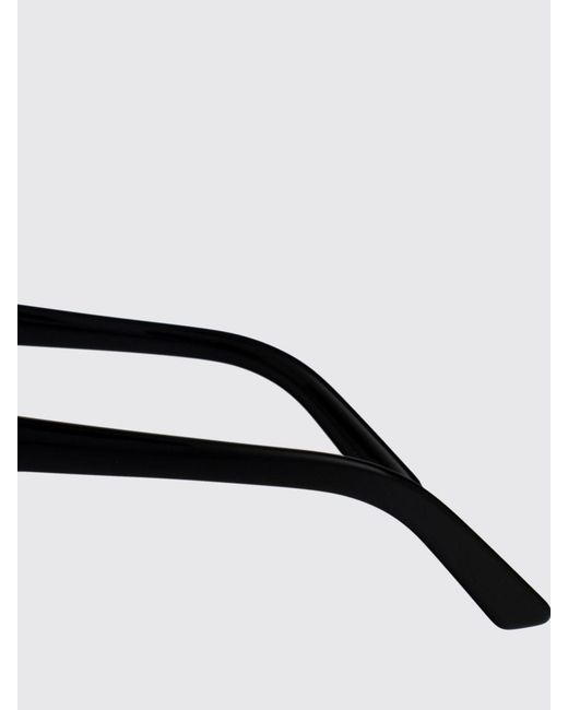 Karl Lagerfeld Black Oversized Vintage Cat Eye Sunglasses