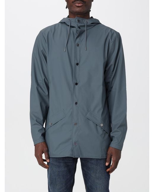 Rains Blue Jacket for men