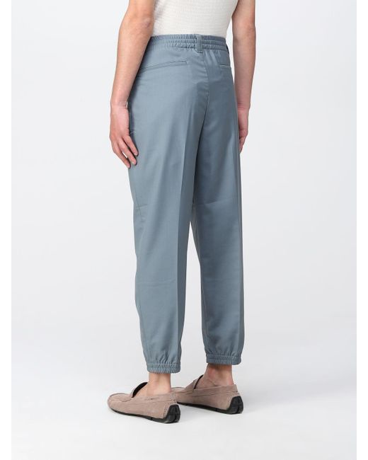 Emporio Armani Pants in Grey (Gray) for 