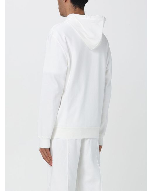 Brunello Cucinelli White Sweatshirt for men