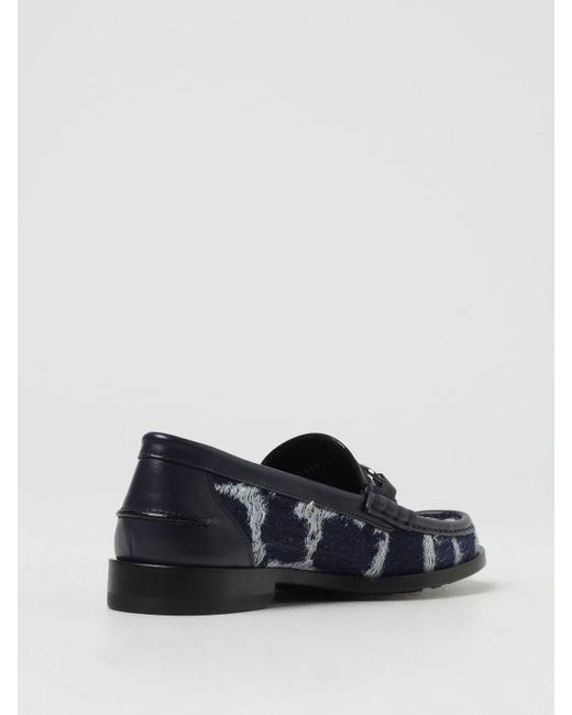 Fendi Blue Loafers for men