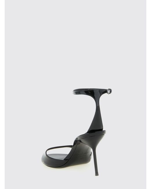 Paris Texas White Lidia Patent Leather Sandals