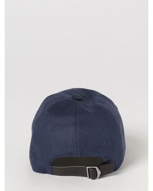 Cappello Da Baseball di Brioni in Blue da Uomo