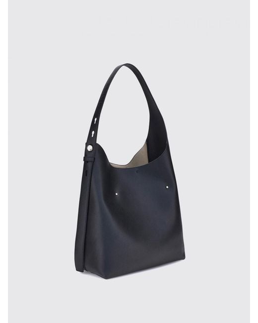 Tory Burch Blue Romy Leather Hobo Bag